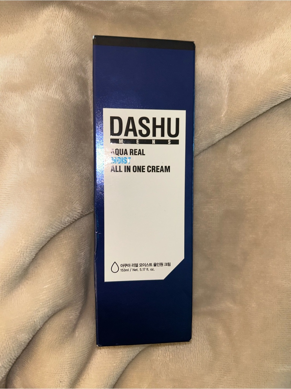 DASHU MEN'S AQUA MOIST ALL-IN-ONE CREAM--K-Beauty for men (5.17 fl oz/153 ml)